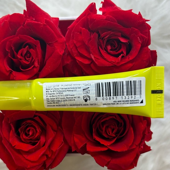 NYX PLUMP RIGHT BACK PLUMPING SERUM+ PRIMER pump and tube - Picture 3 of 4